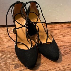 SEXY! Strappy sweet Sezane platform heels pumps babies 38 💋